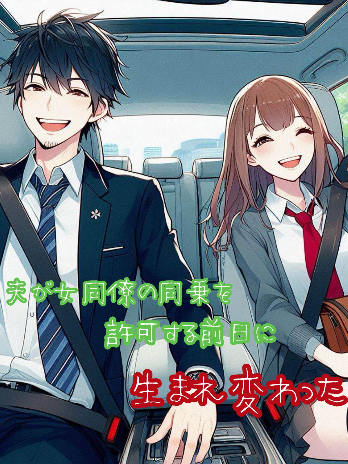 夫が女同僚の同乗を許可する前日に生まれ変わった