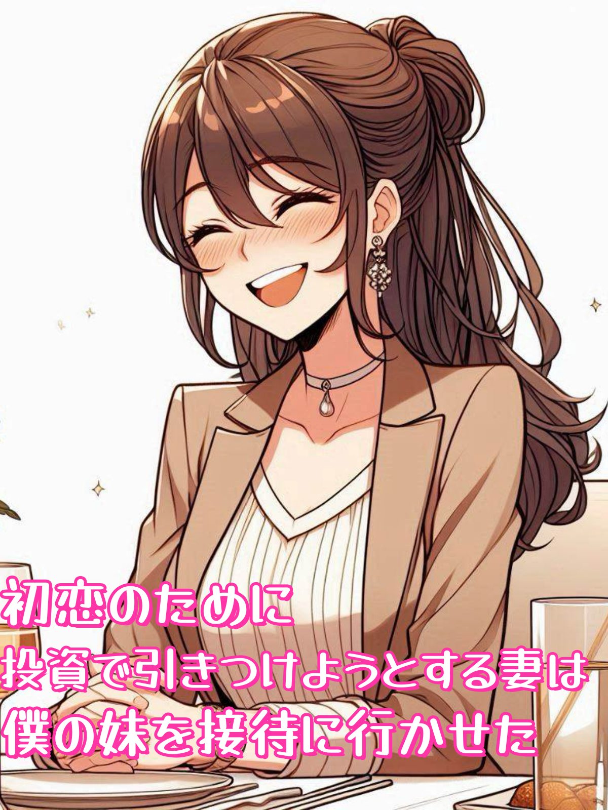 初恋のために投資で引きつけようとする妻は、僕の妹を接待に行かせた