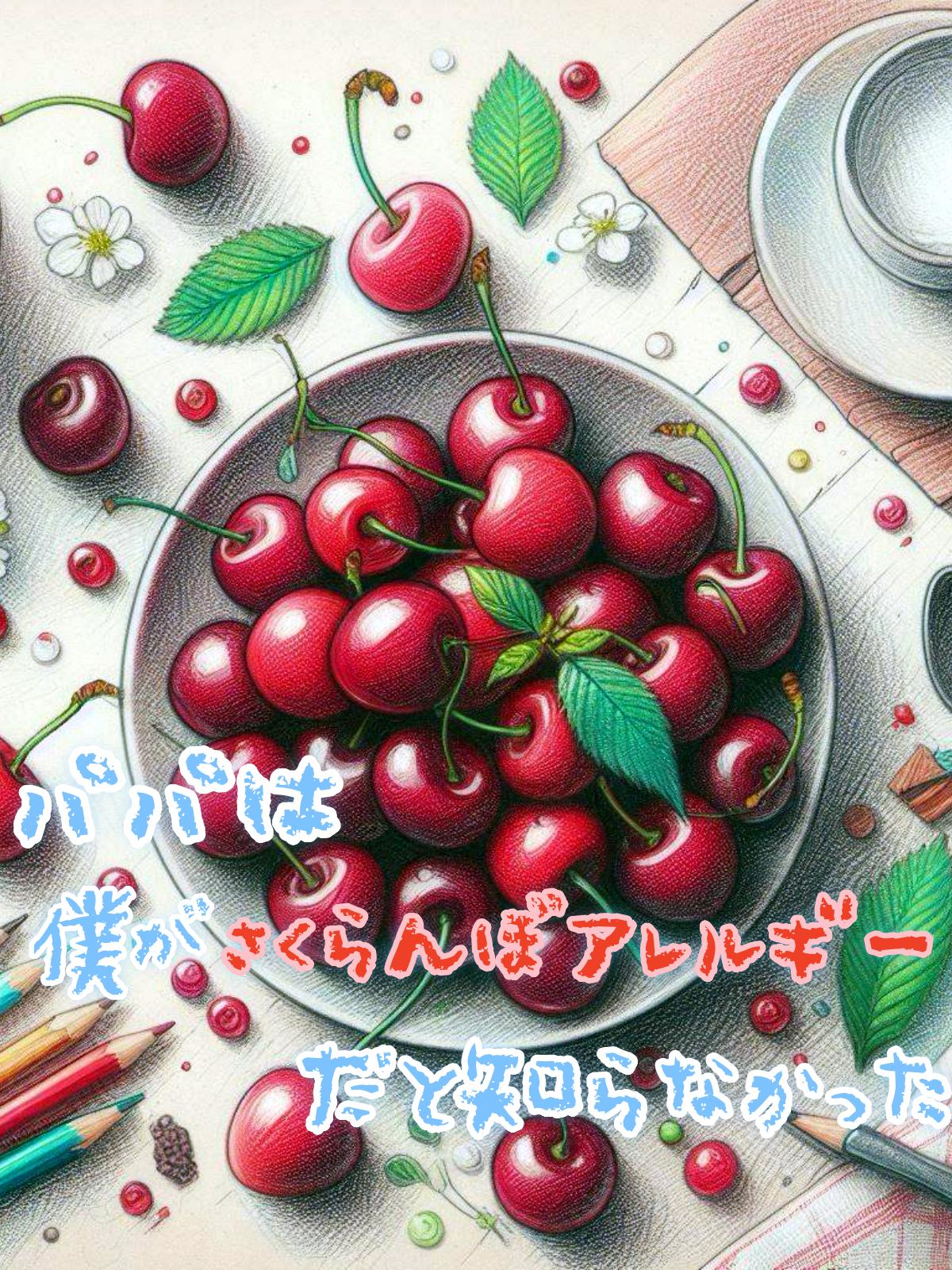 パパは僕がさくらんぼアレルギーだと知らなかった