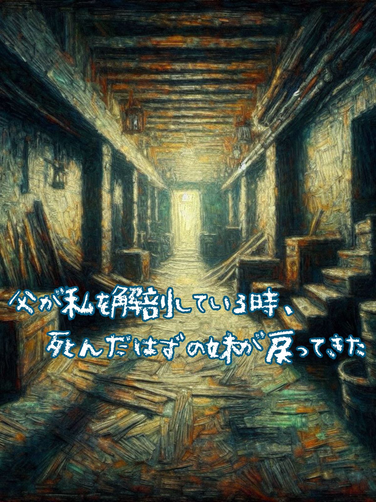 父が私を解剖している時、死んだはずの妹が戻ってきた