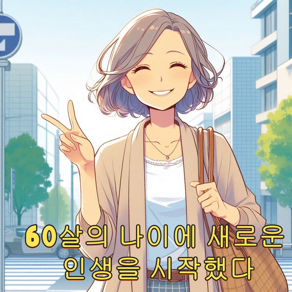60살의 나이에 새로운 인생을 시작했다