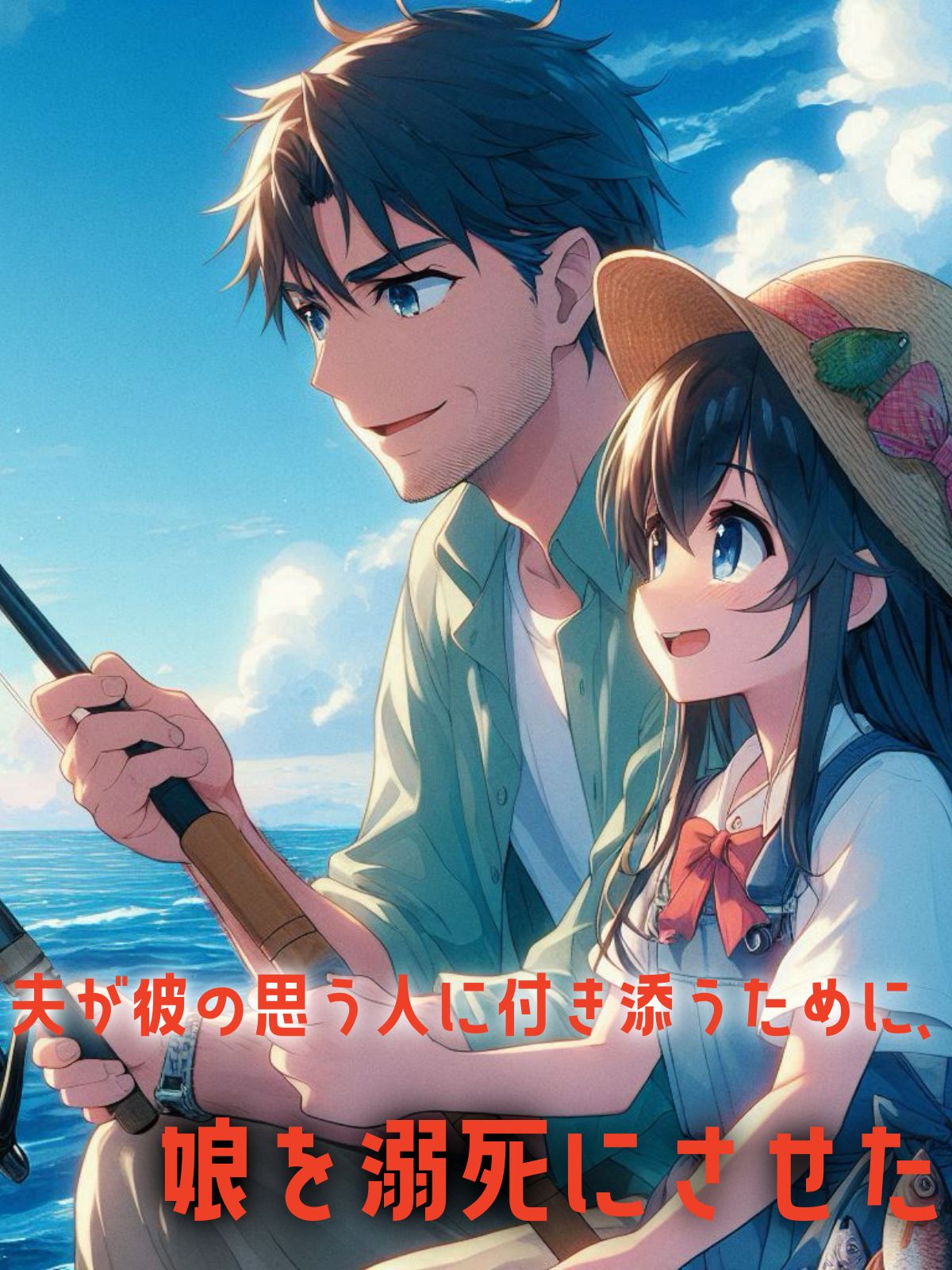 夫が彼の思う人に付き添うために、娘を溺死にさせた