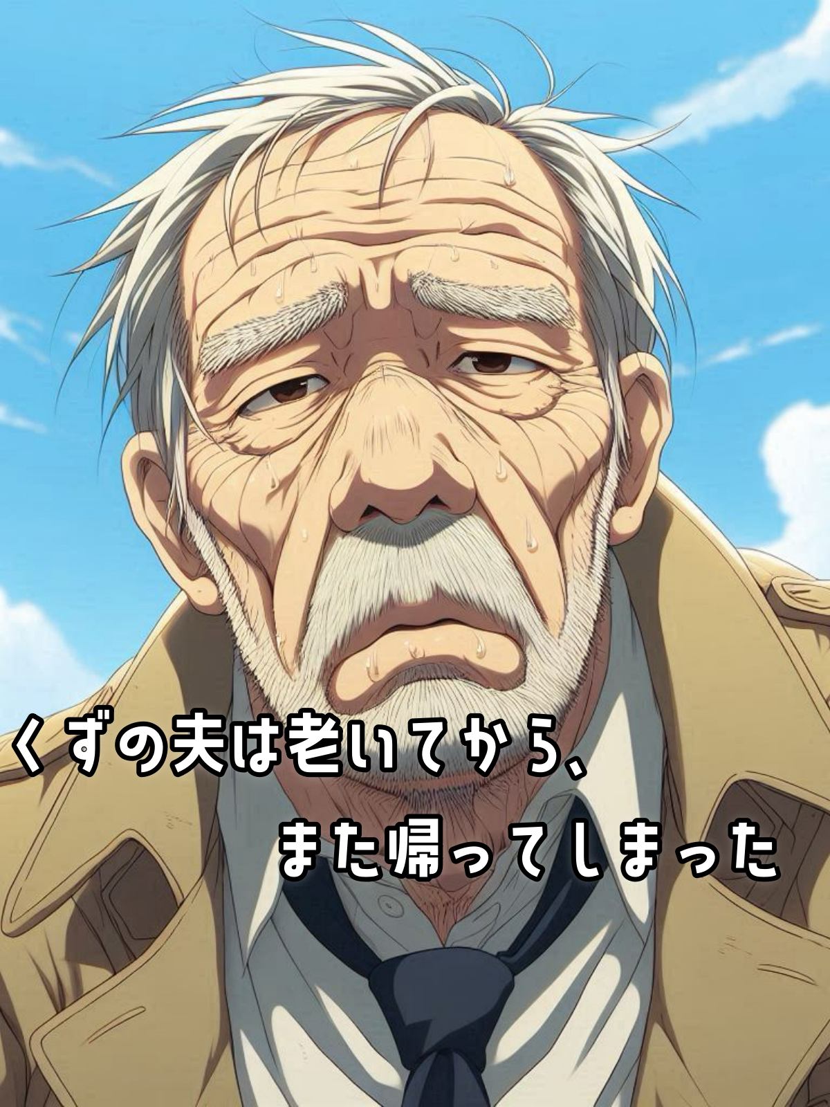 くずの夫は老いてから、また帰ってしまった