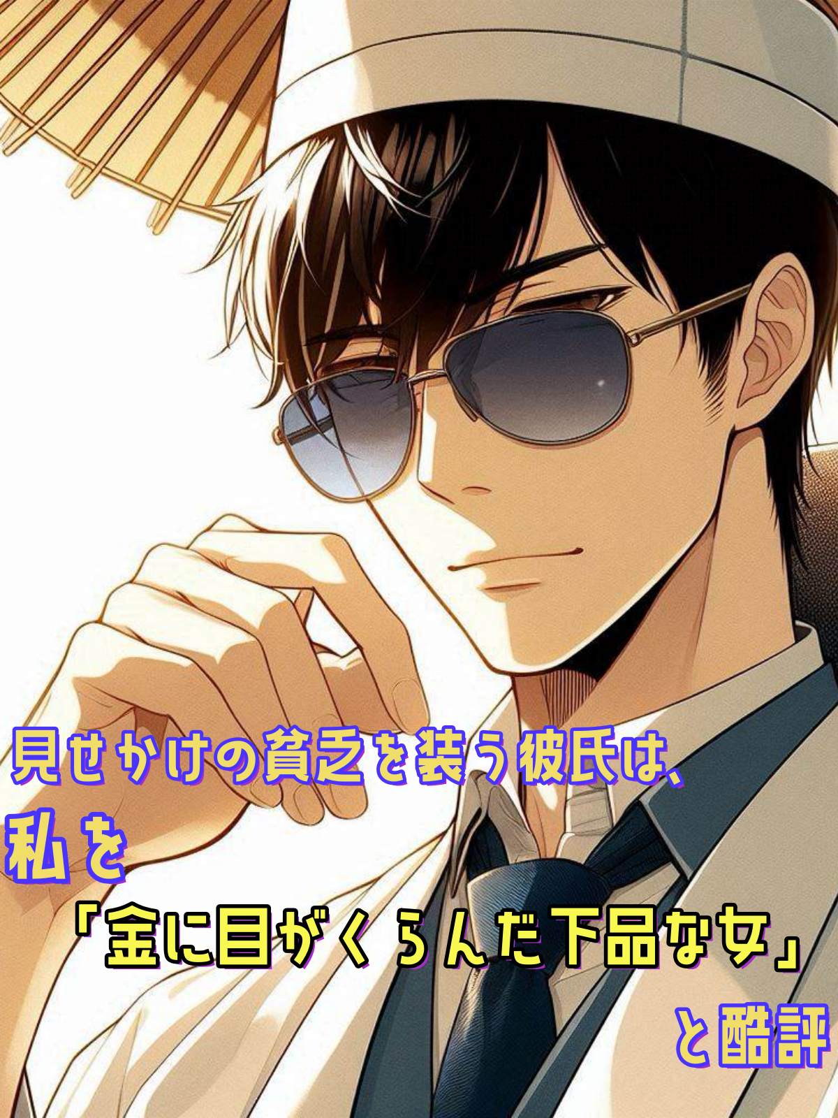 見せかけの貧乏を装う彼氏は、私を「金に目がくらんだ下品な女」と酷評