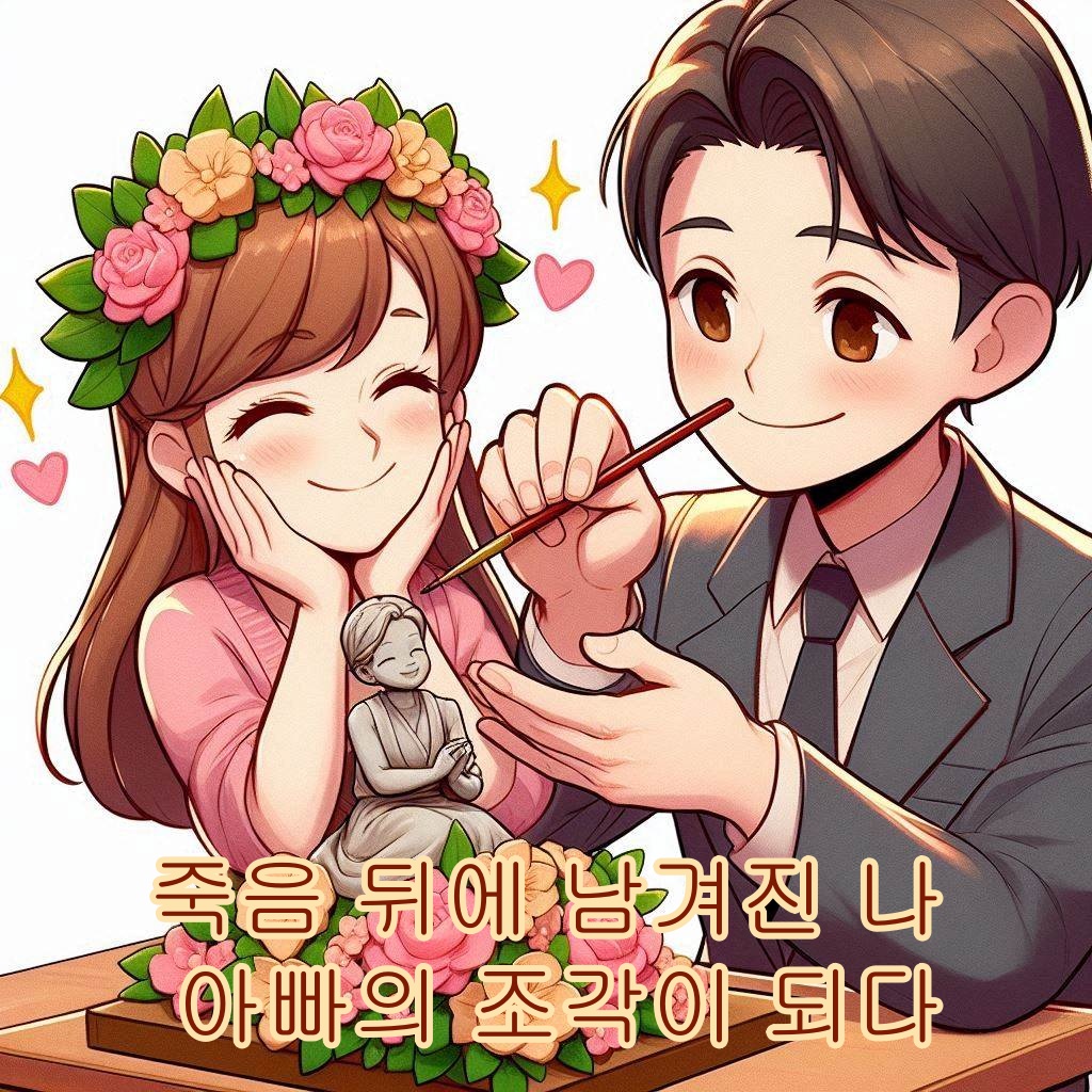 죽음 뒤에 남겨진 나, 아빠의 조각이 되다
