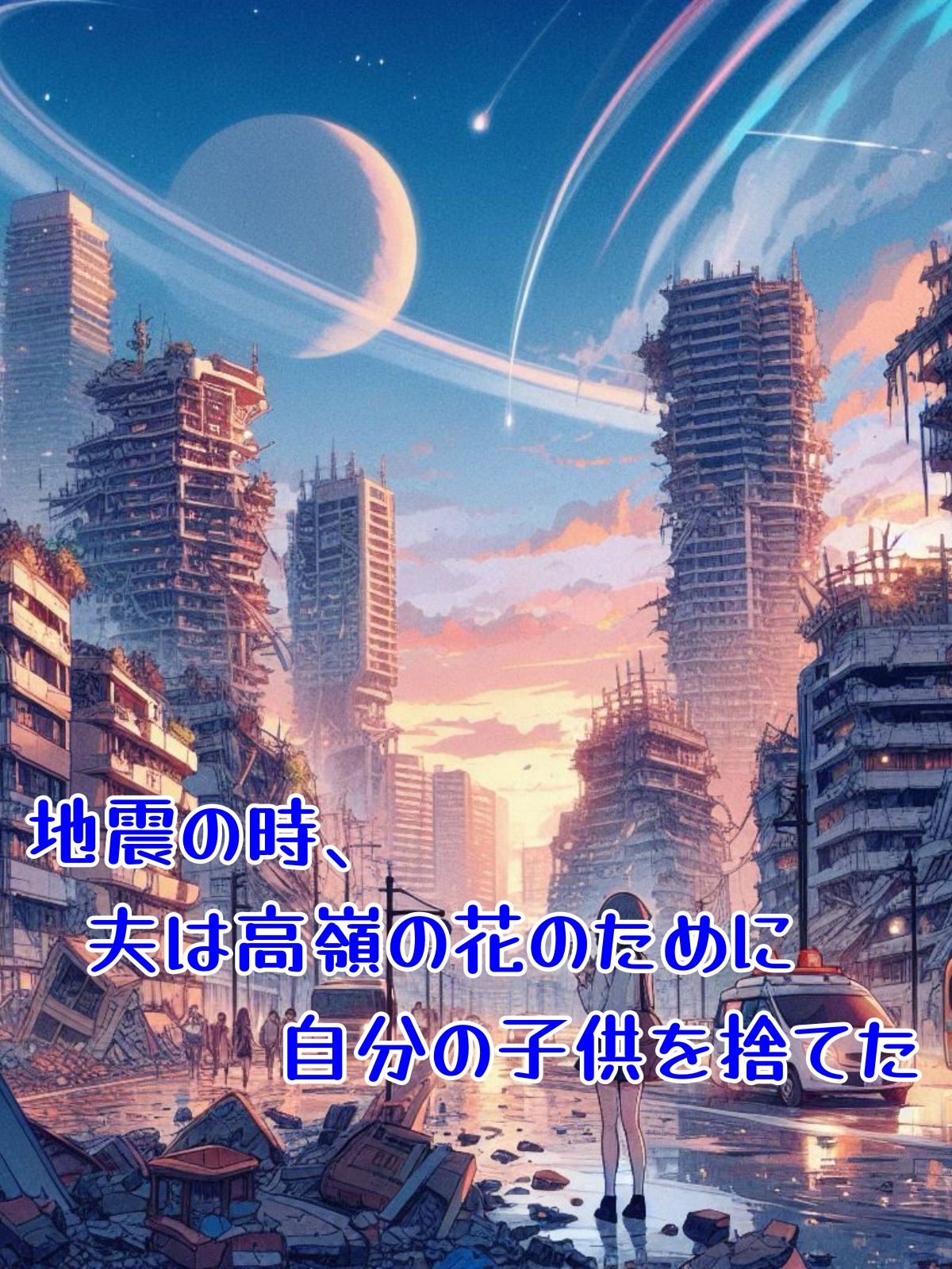 地震の時、夫は高嶺の花のために自分の子供を捨てた