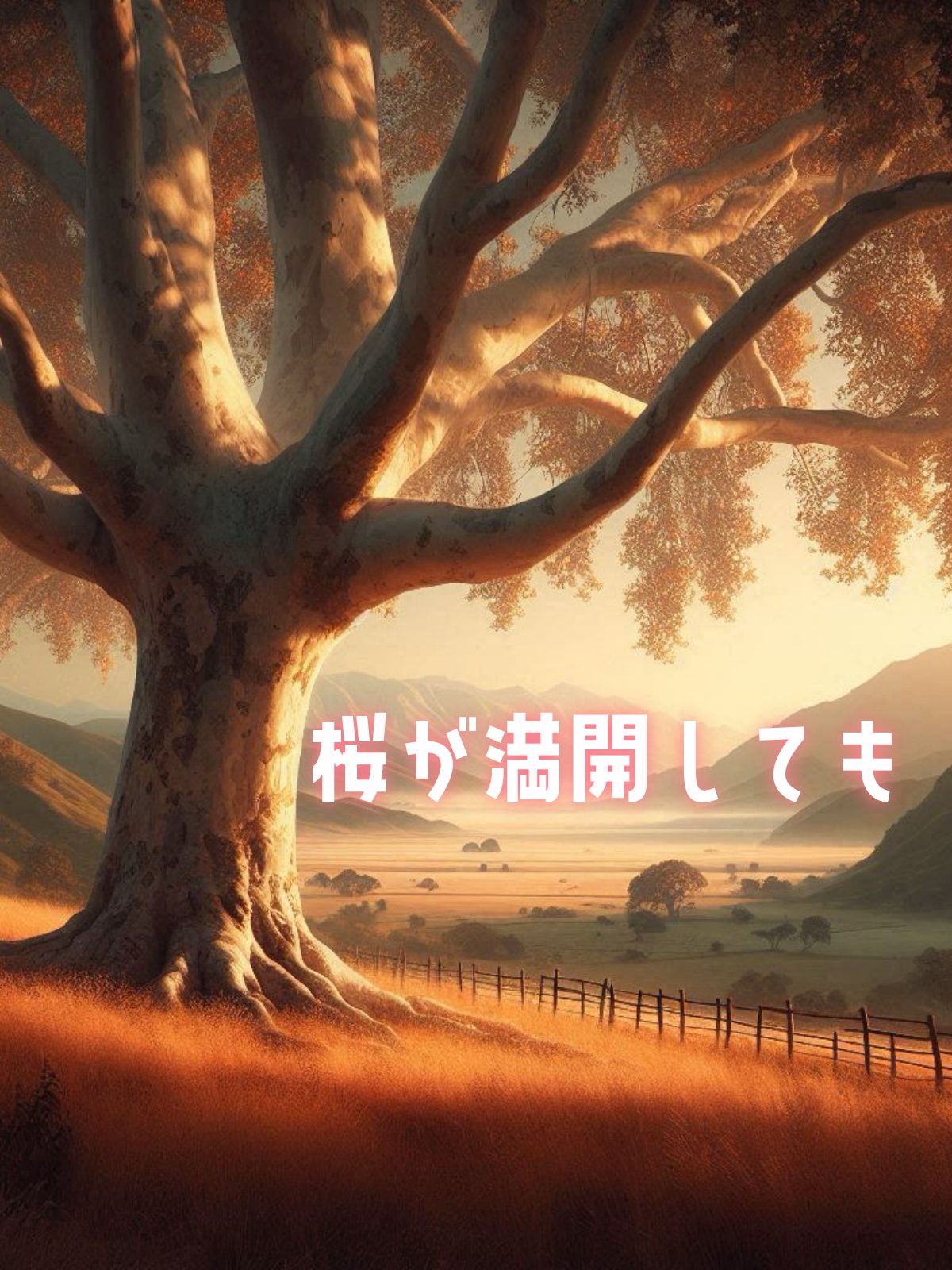 桜が満開しても