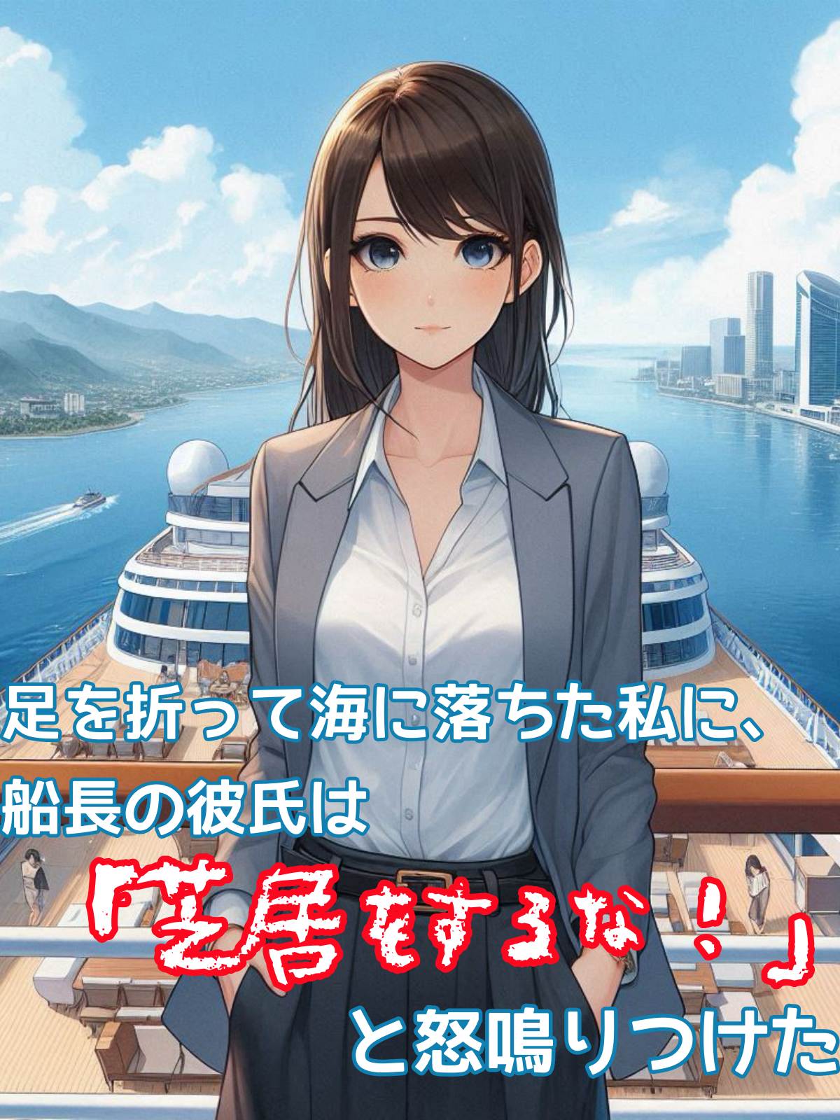 足を折って海に落ちた私に、船長の彼氏は「芝居をするな！」と怒鳴りつけた
