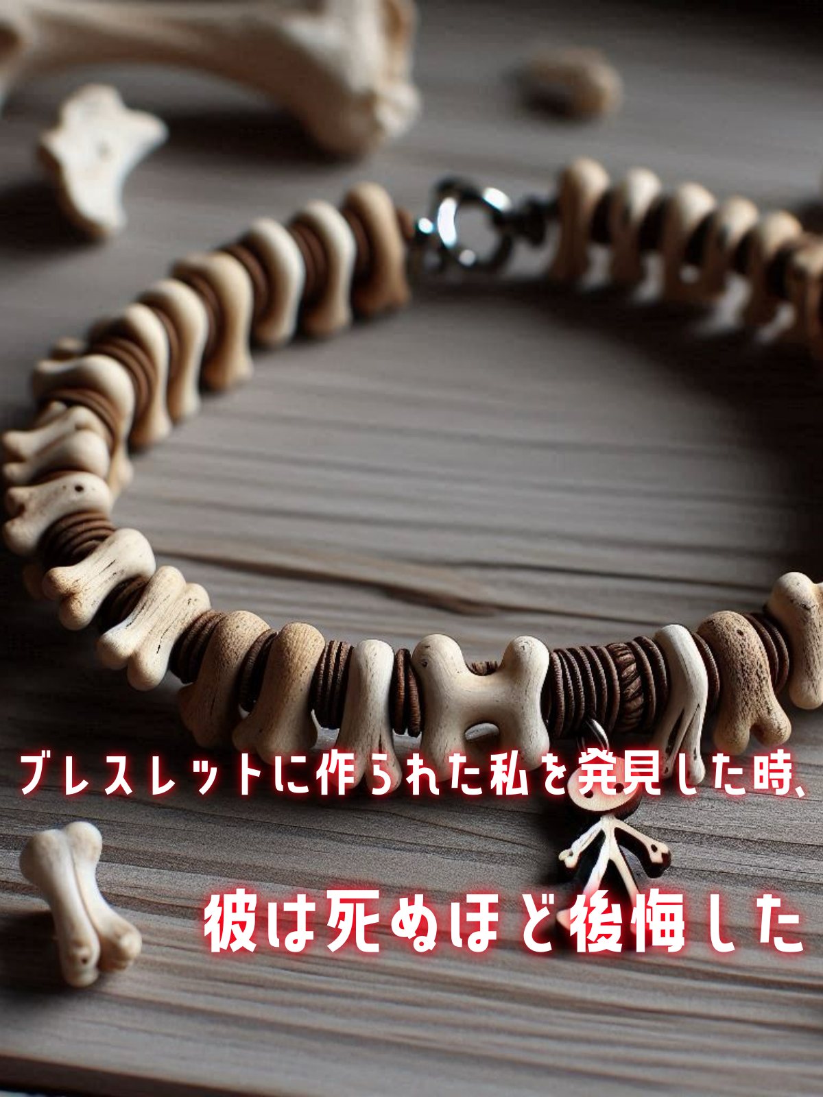 ブレスレットに作られた私を発見した時、彼は死ぬほど後悔した