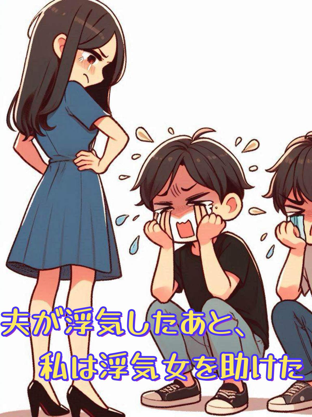 夫が浮気したあと、私は浮気女を助けた
