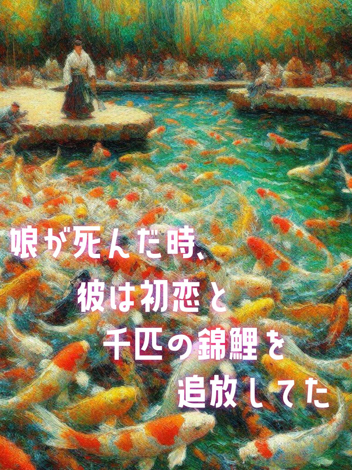 娘が死んだ時、彼は初恋と千匹の錦鯉を追放してた