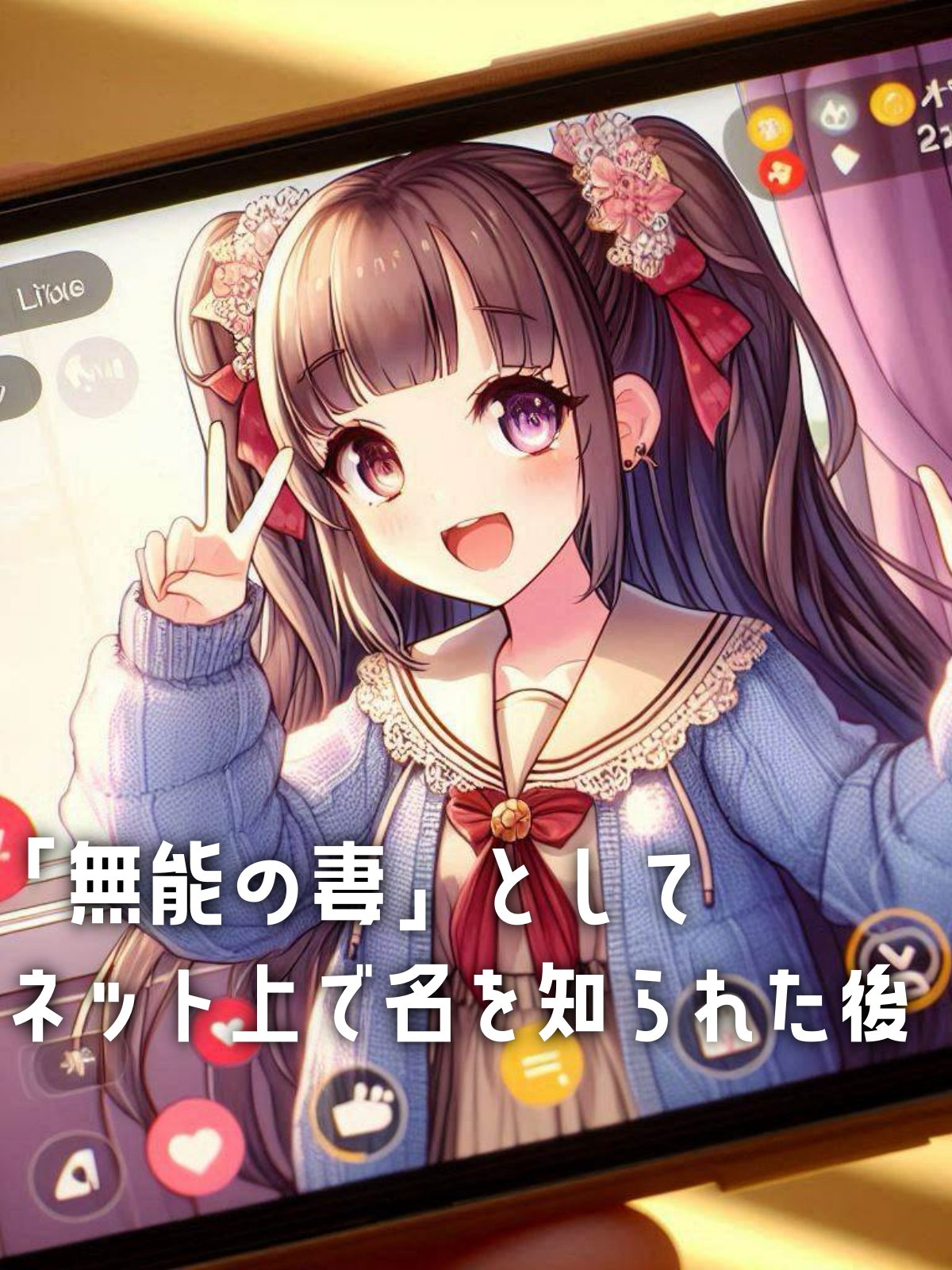 「無能の妻」としてネット上で名を知られた後