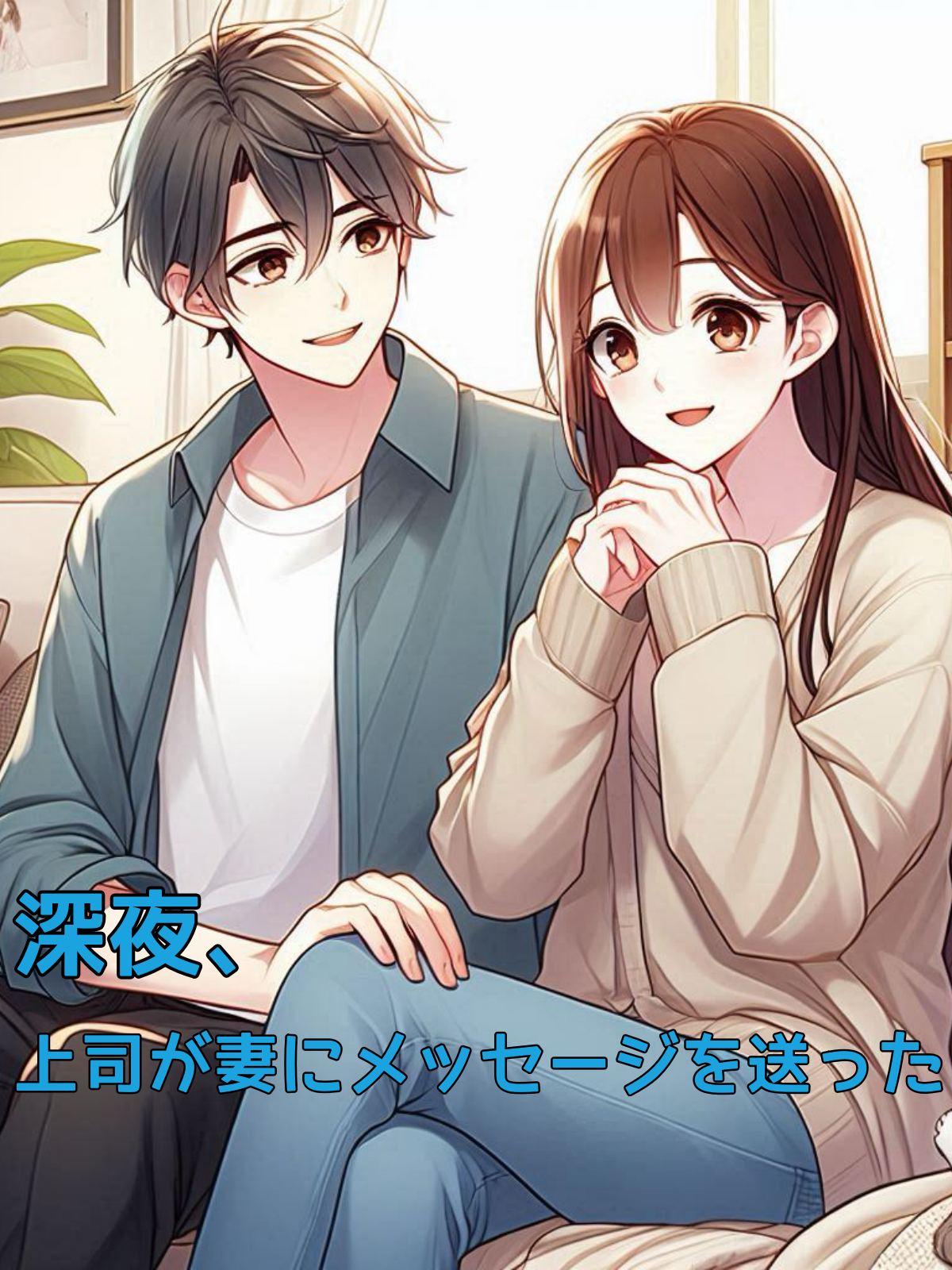 深夜、上司が妻にメッセージを送った