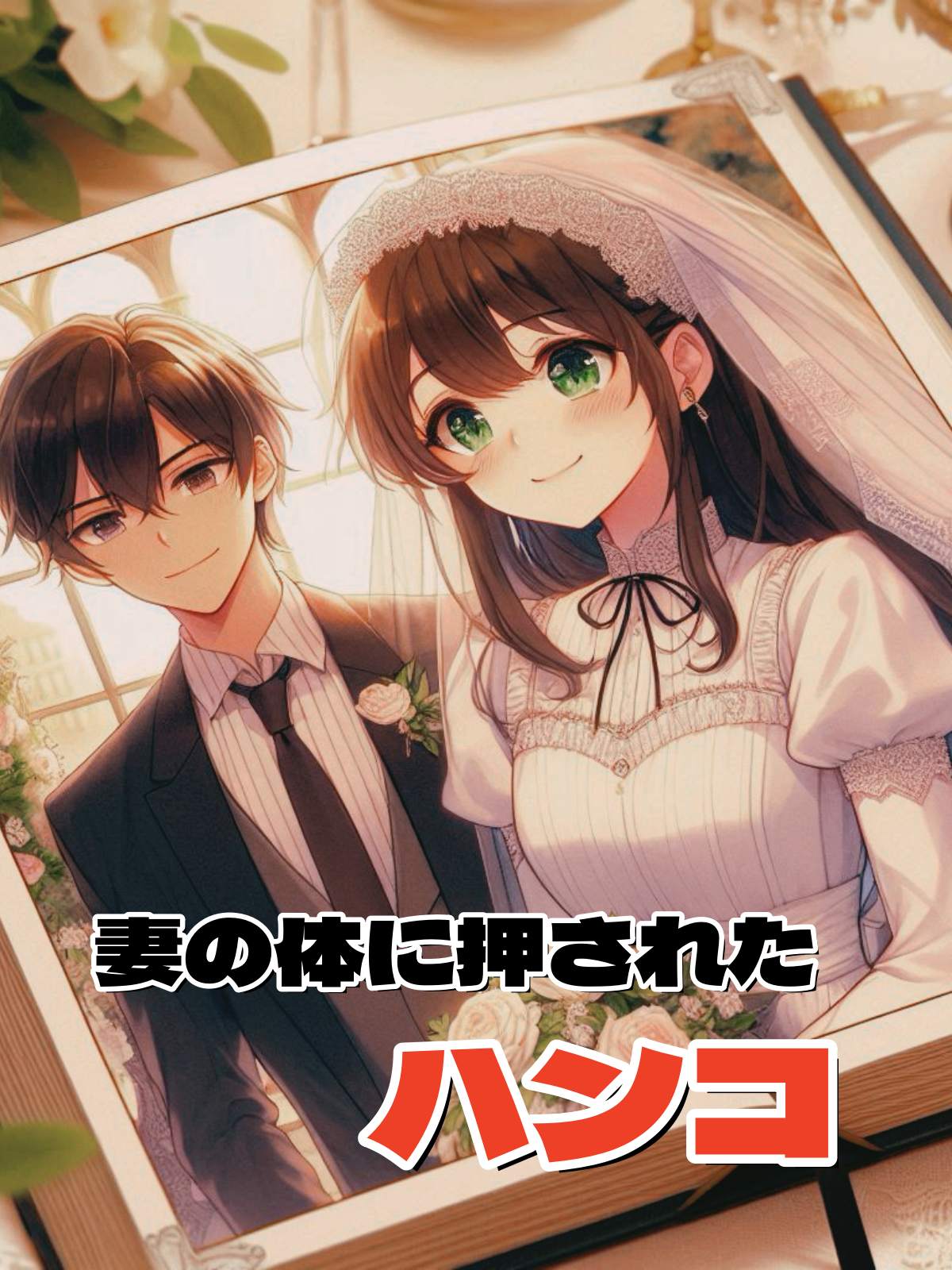 妻の体に押されたハンコ