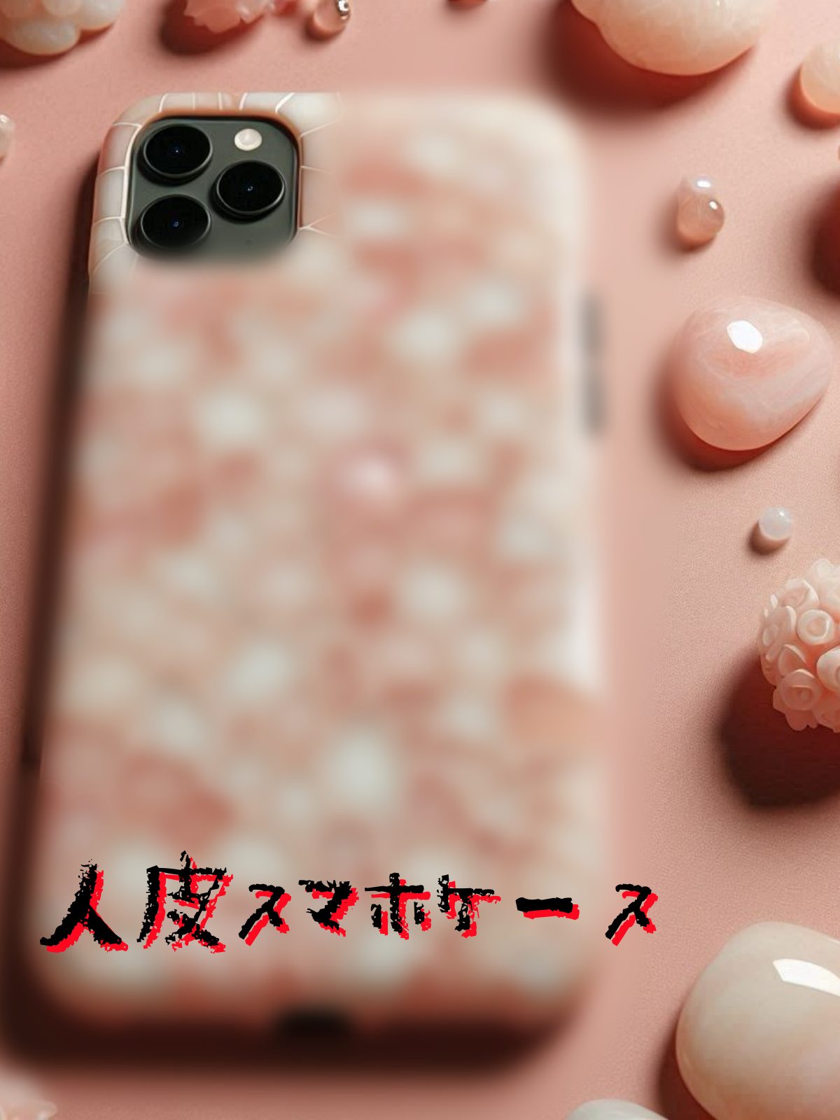 人皮スマホケース