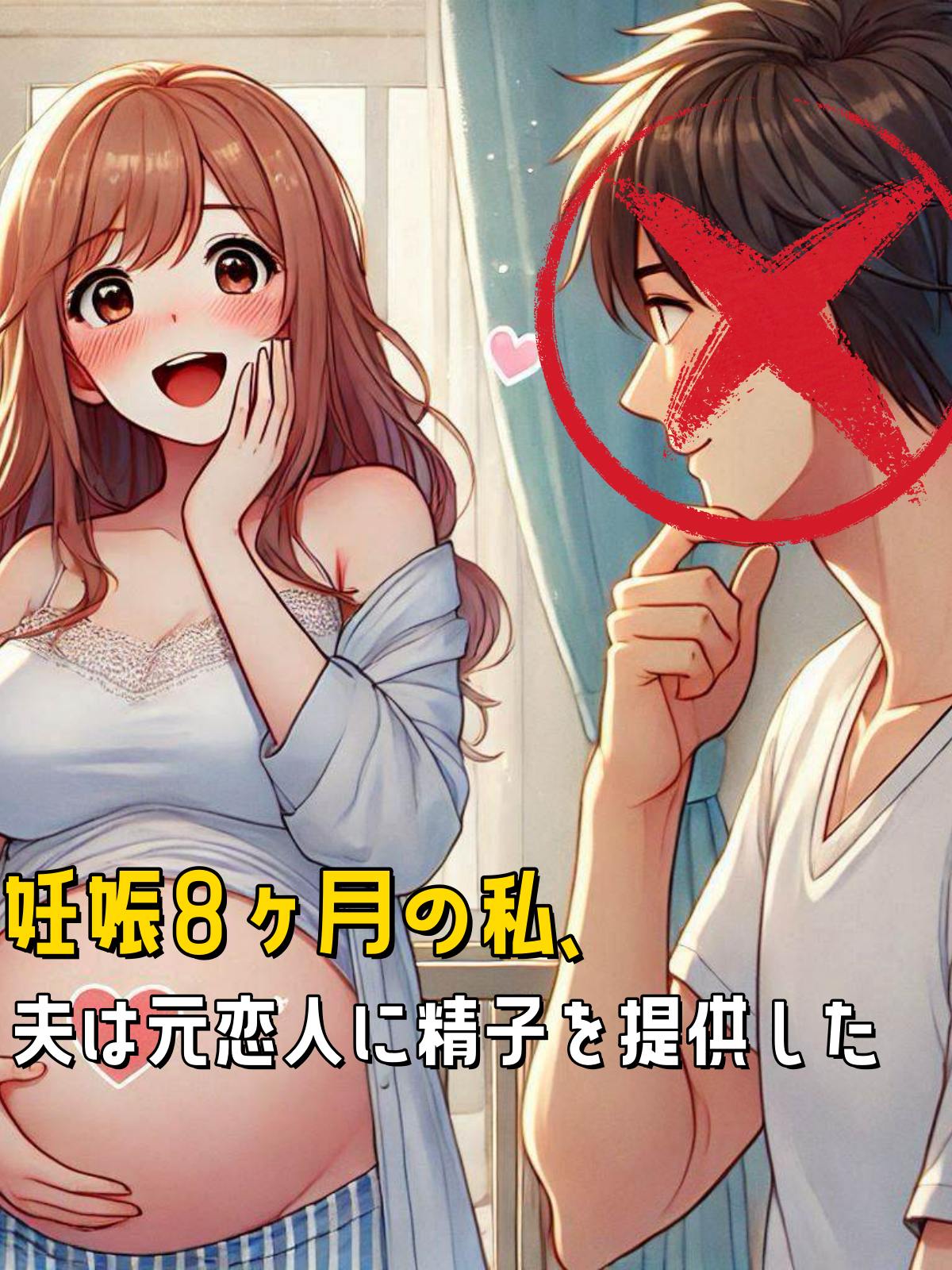 妊娠8ヶ月の私、夫は元恋人に精子を提供した