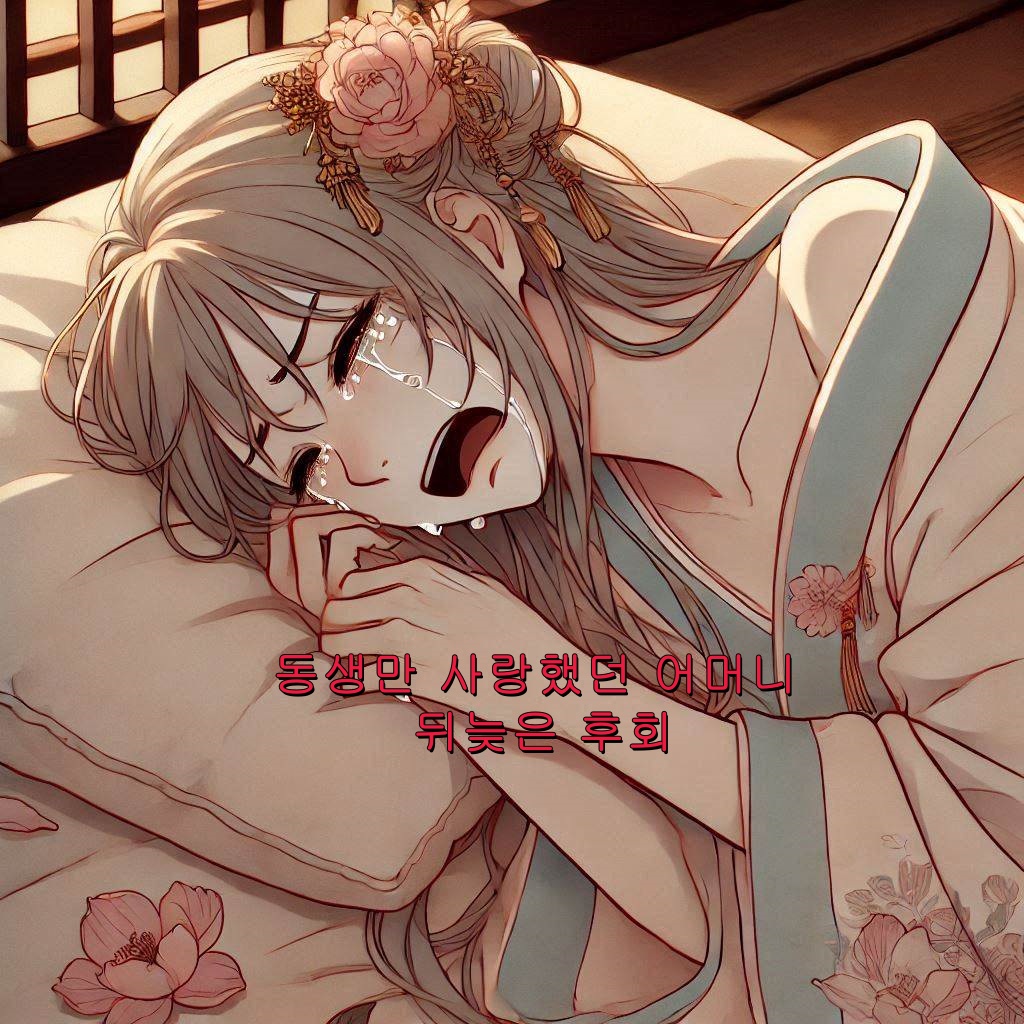 동생만 사랑했던 어머니, 뒤늦은 후회