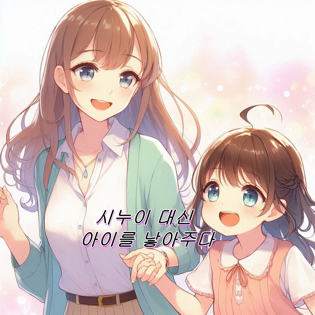 시누이 대신 아이를 낳아주다