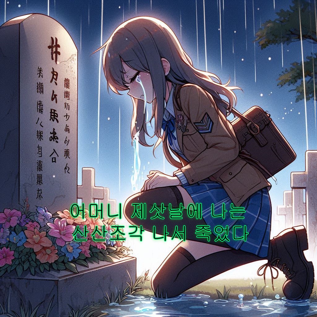 어머니 제삿날에 나는 산산조각 나서 죽었다