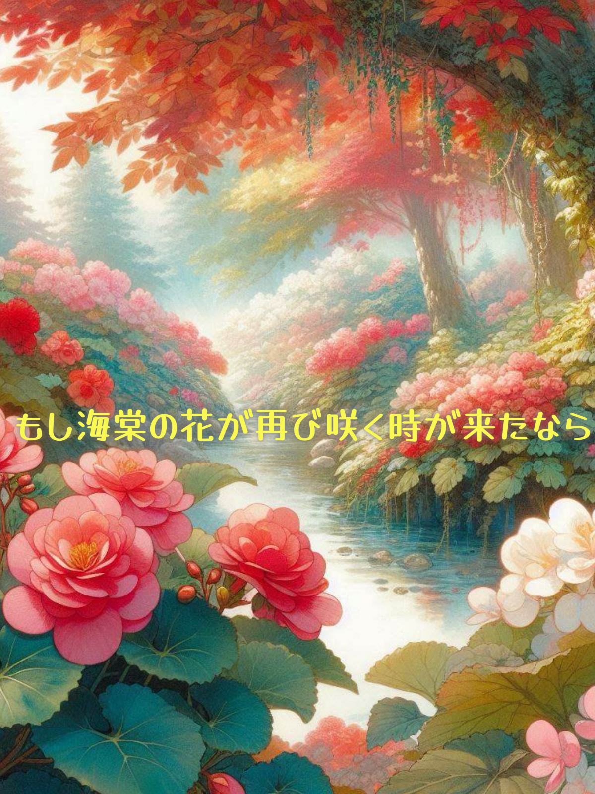 もし海棠の花が再び咲く時が来たなら