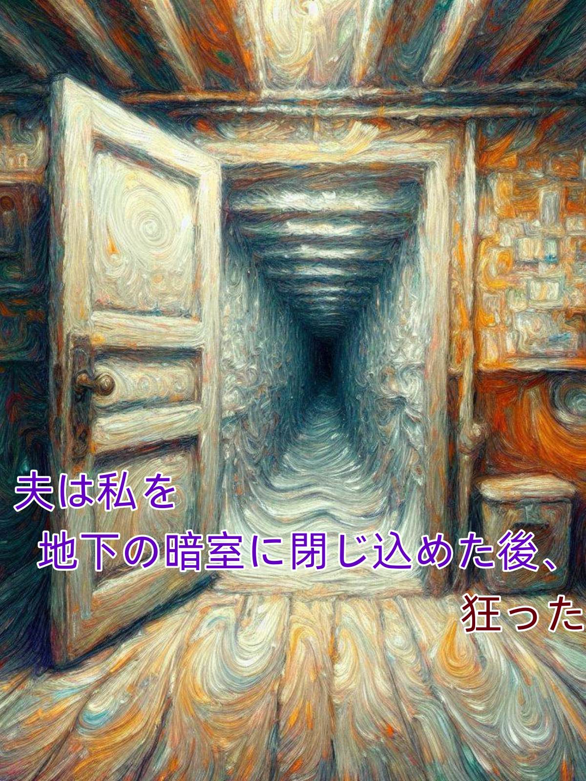夫は私を地下の暗室に閉じ込めた後、狂った