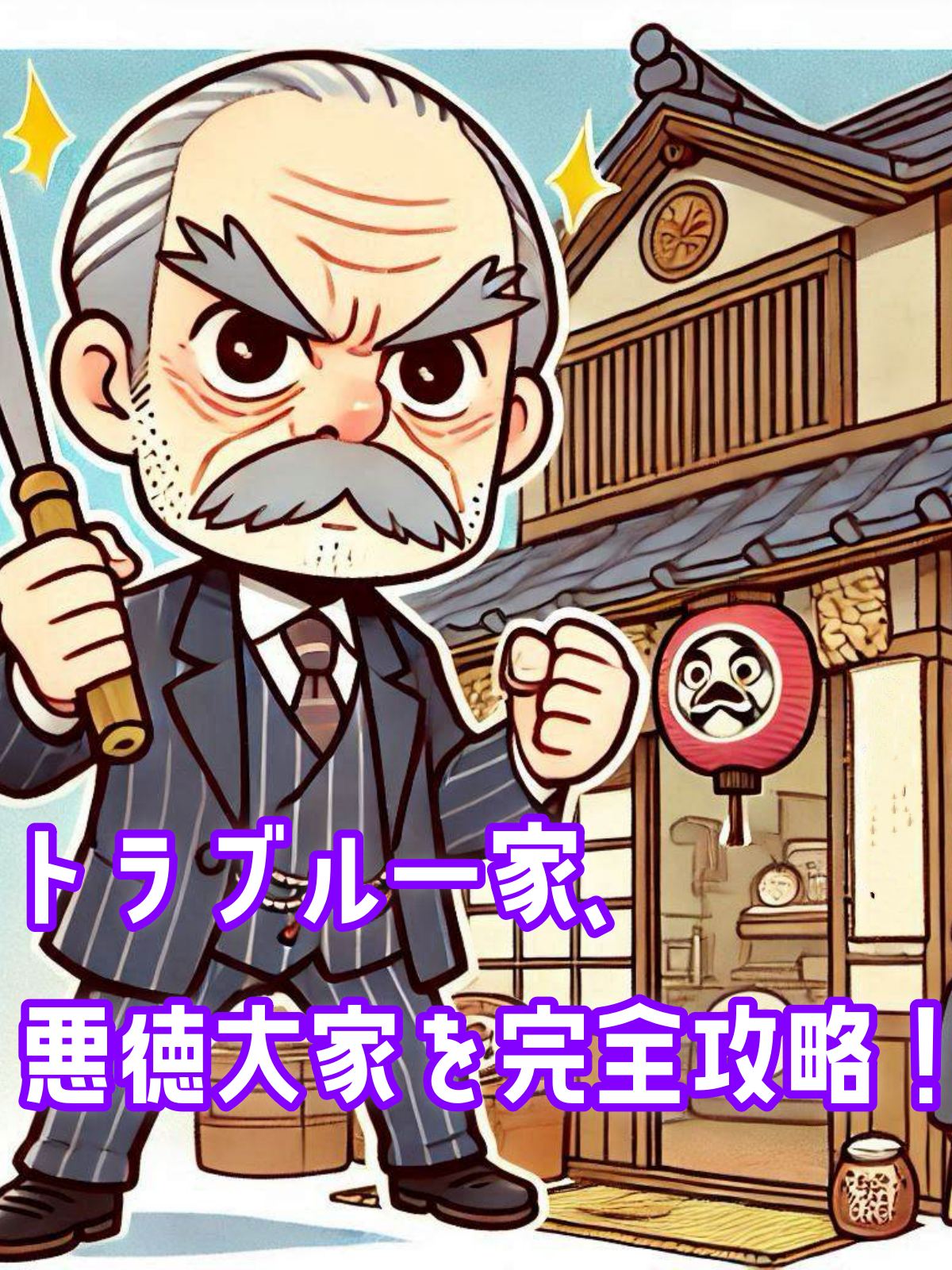 トラブル一家、悪徳大家を完全攻略！