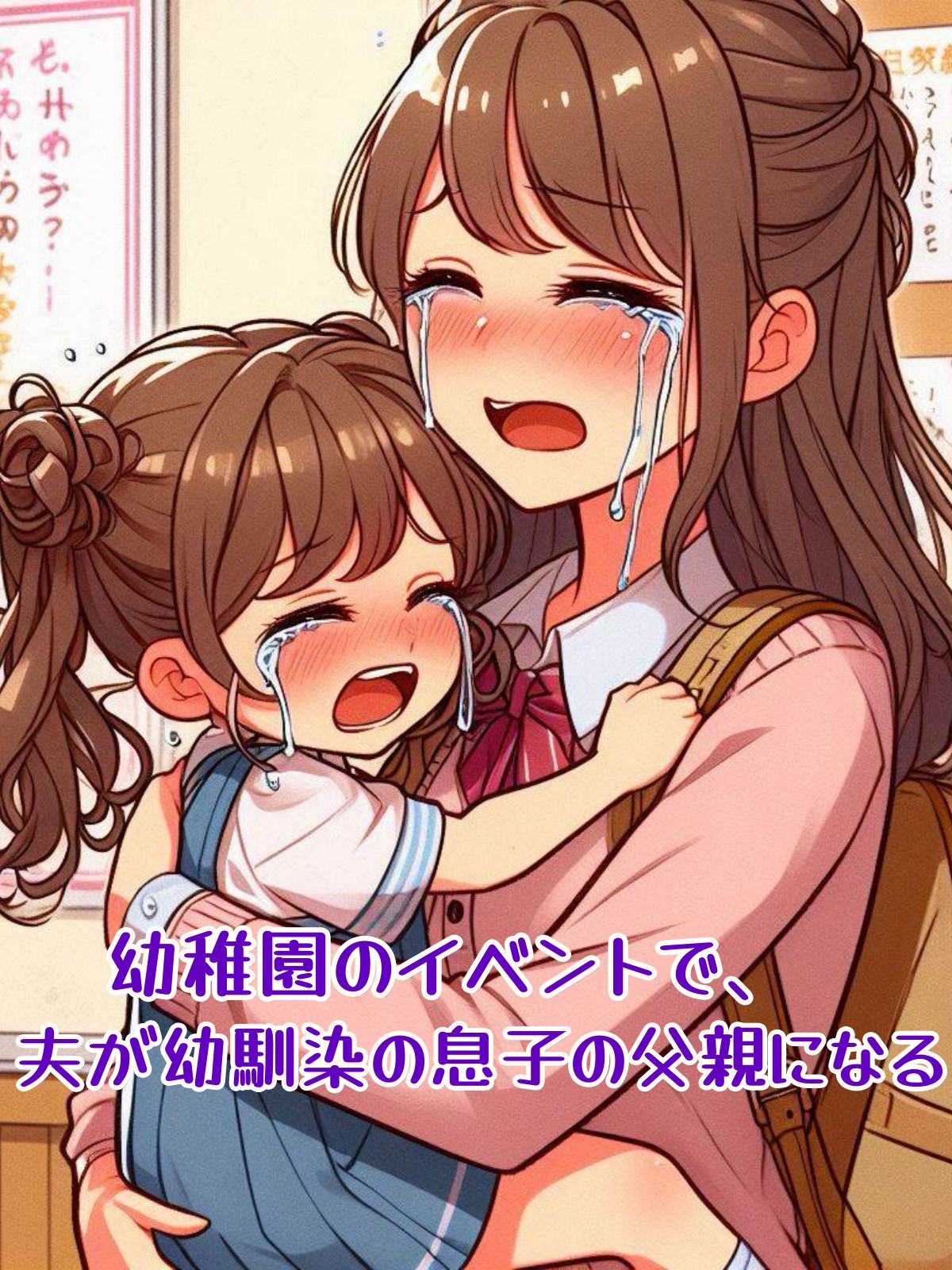 幼稚園のイベントで、夫が幼馴染の息子の父親になる