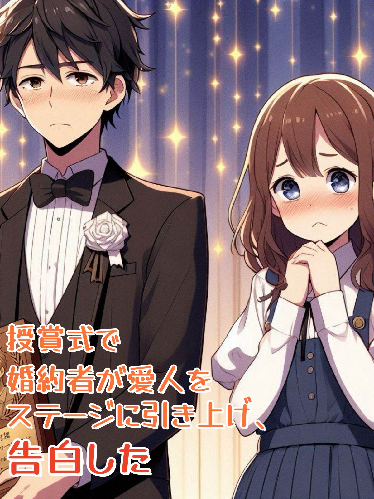 授賞式で婚約者が愛人をステージに引き上げ、告白した