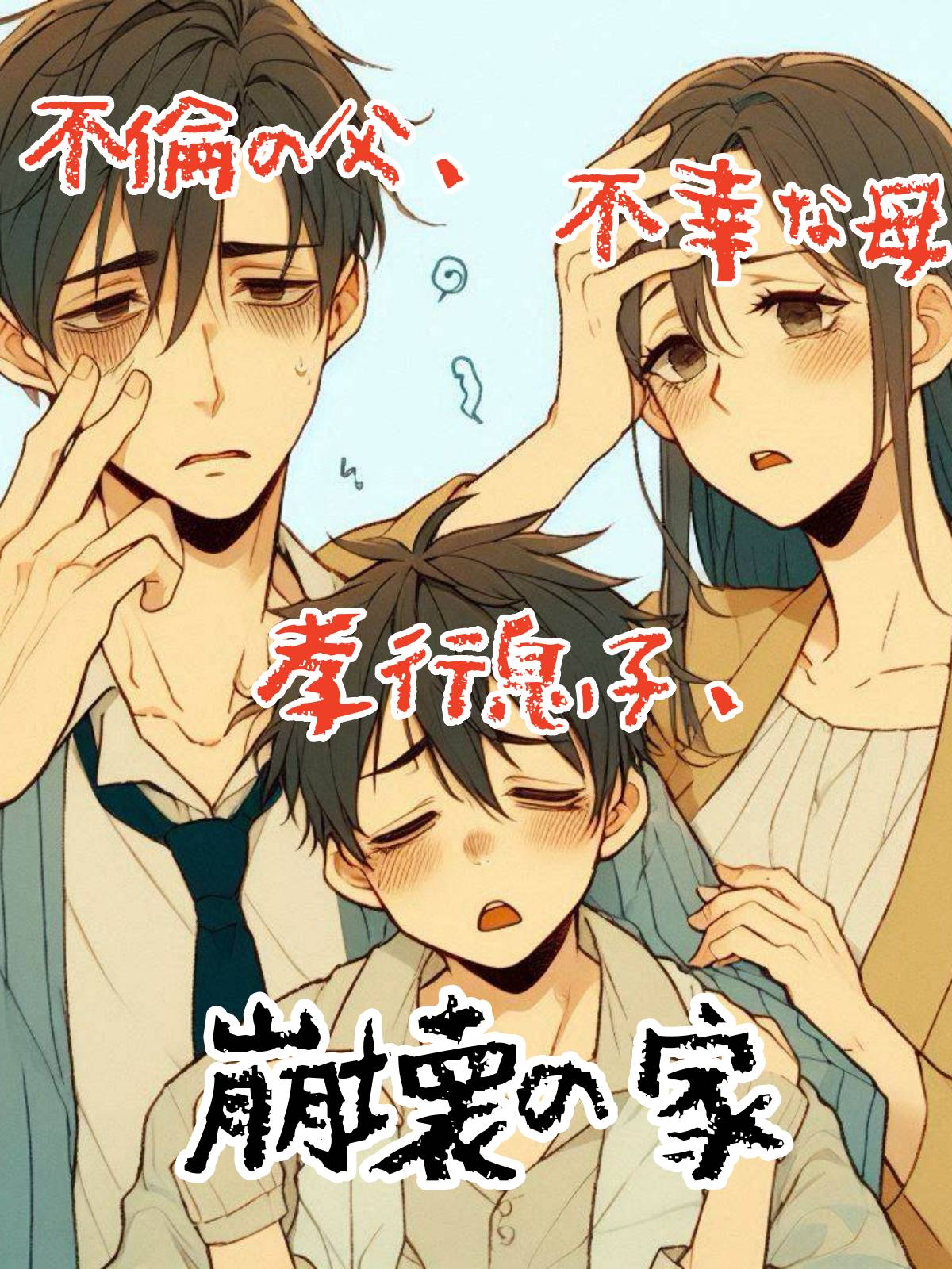 不倫の父、不幸な母、孝行息子、崩壊の家
