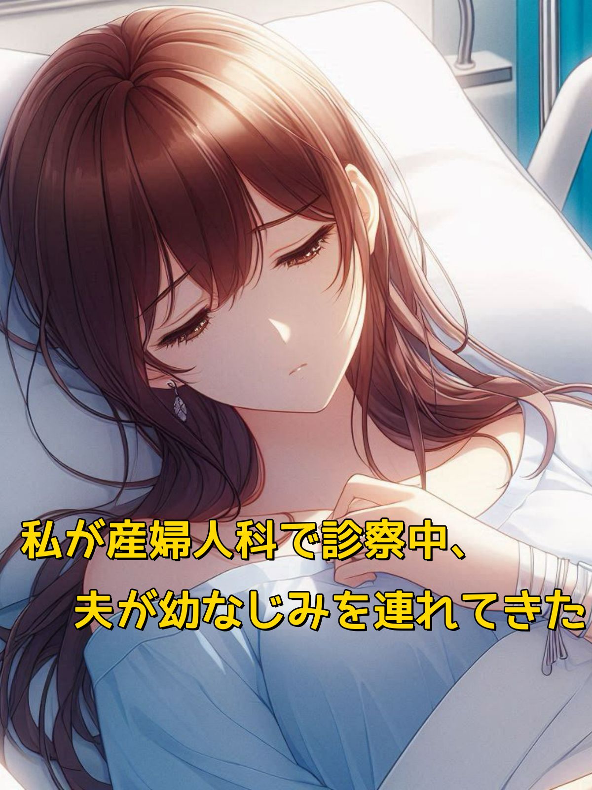 私が産婦人科で診察中、夫が幼なじみを連れてきた