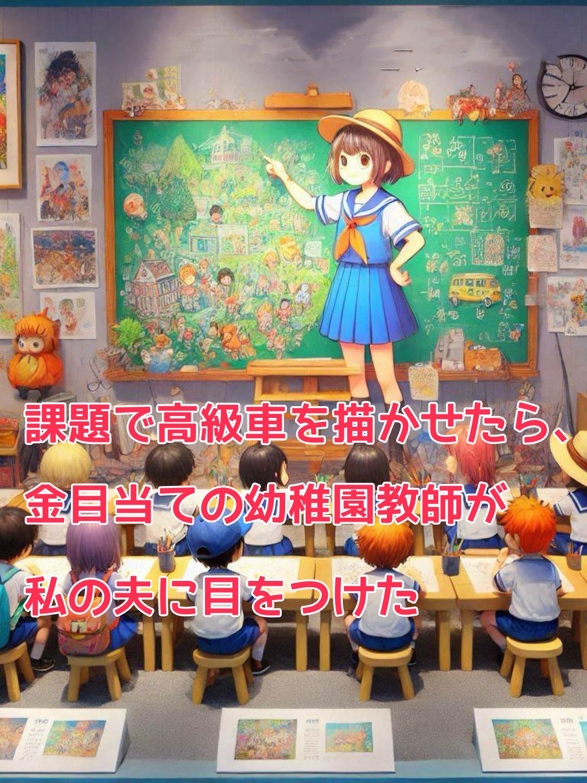 課題で高級車を描かせたら、金目当ての幼稚園教師が私の夫に目をつけた