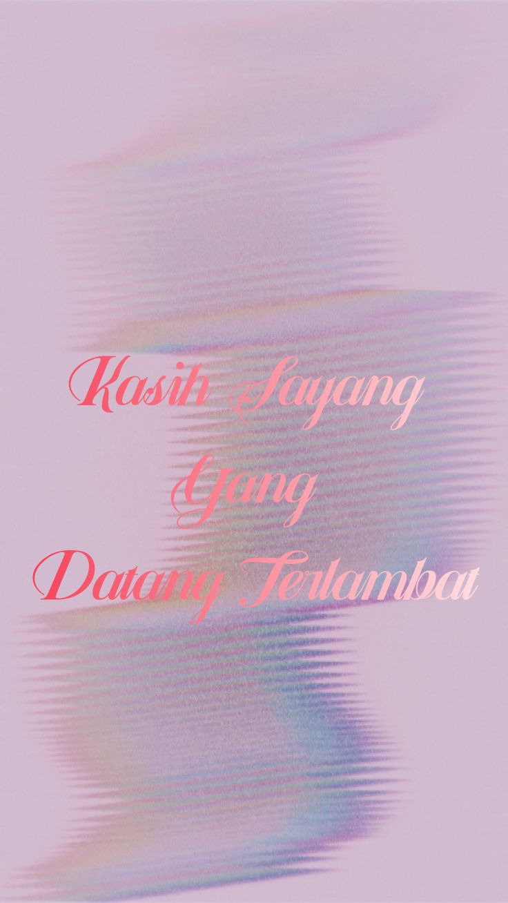 Kasih Sayang Yang Datang Terlambat