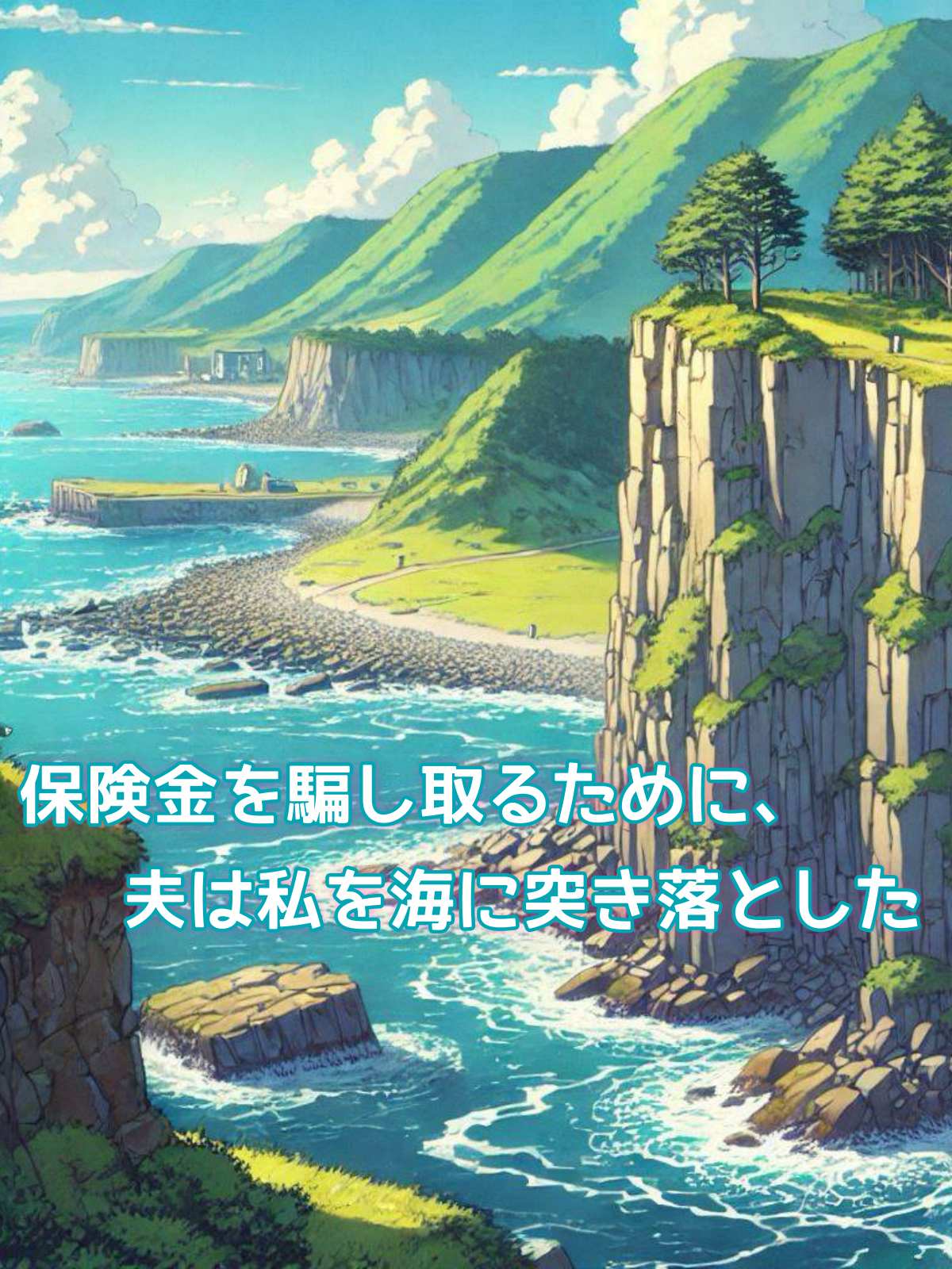 保険金を騙し取るために、夫は私を海に突き落とした
