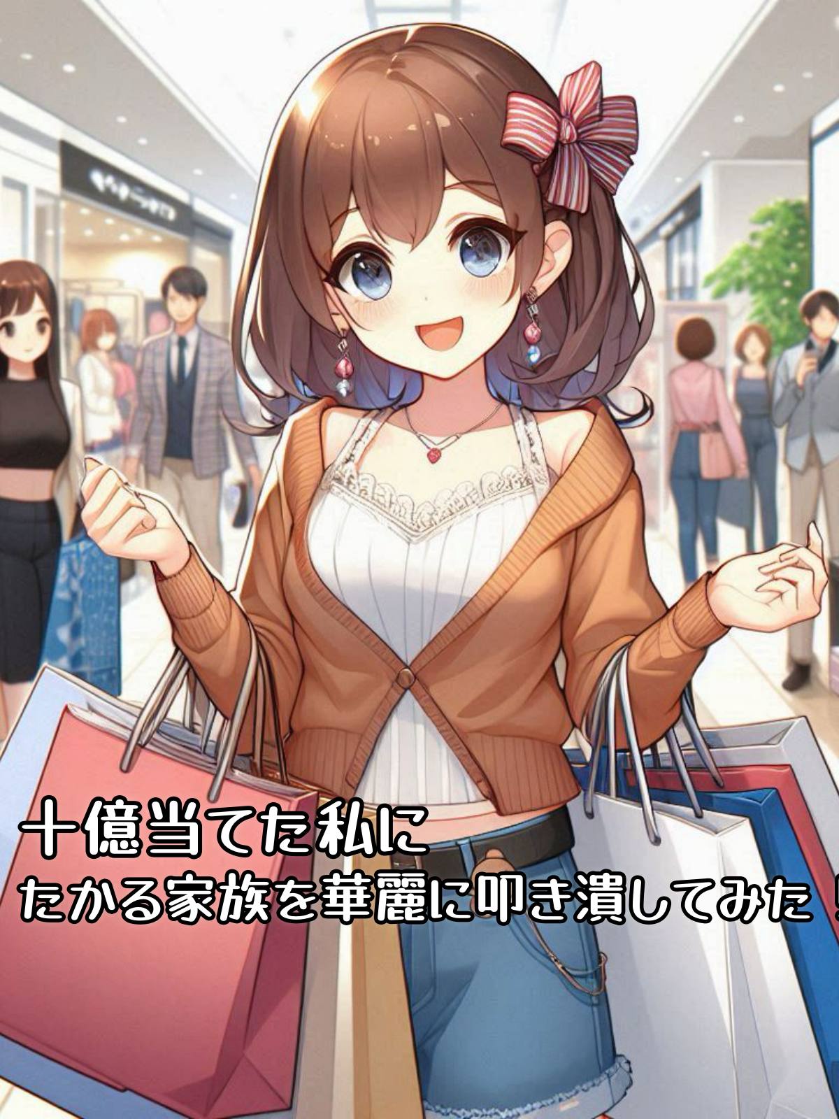 十億当てた私にたかる家族を華麗に叩き潰してみた！
