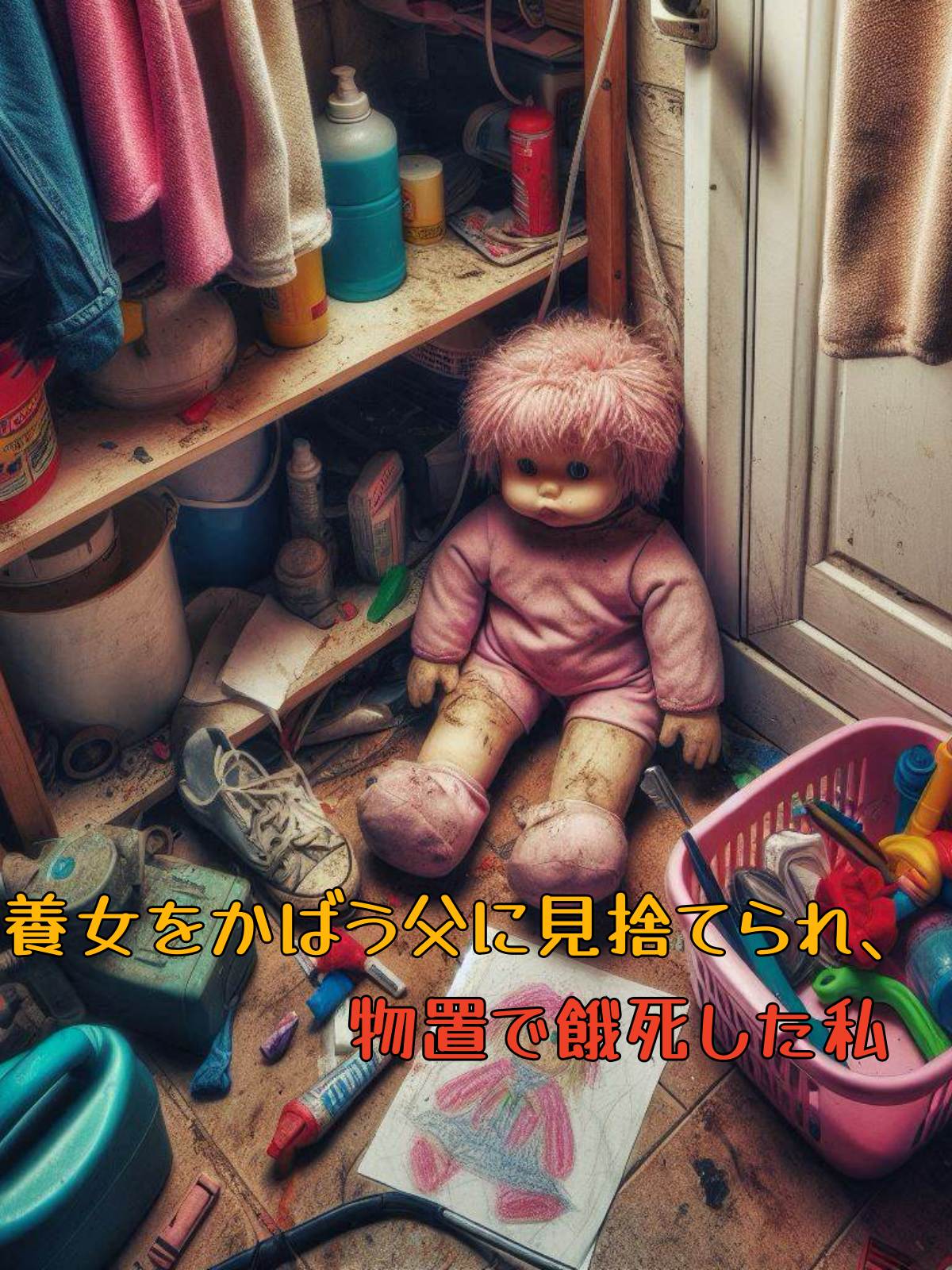 養女をかばう父に見捨てられ、物置で餓死した私