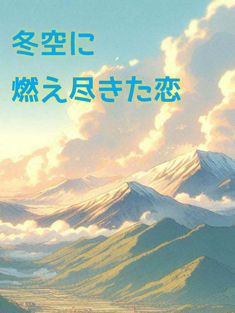 冬空に燃え尽きた恋