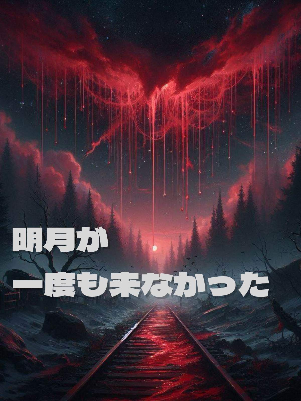 明月が一度も来なかった 