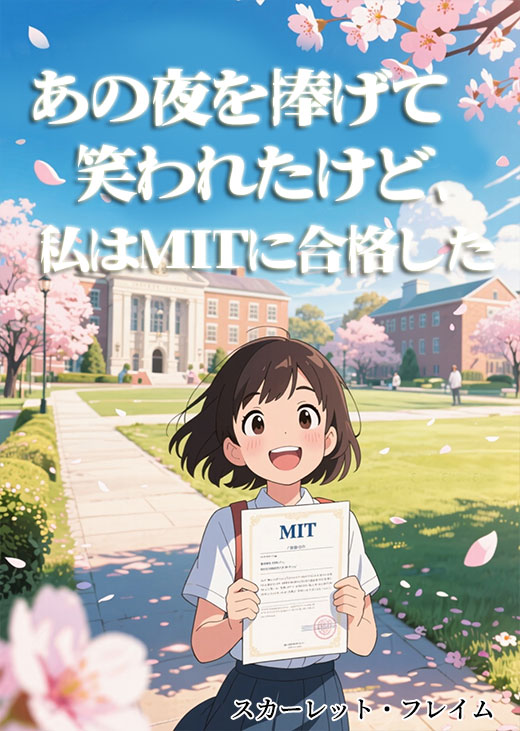 あの夜を捧げて笑われたけど、私はMITに合格した
