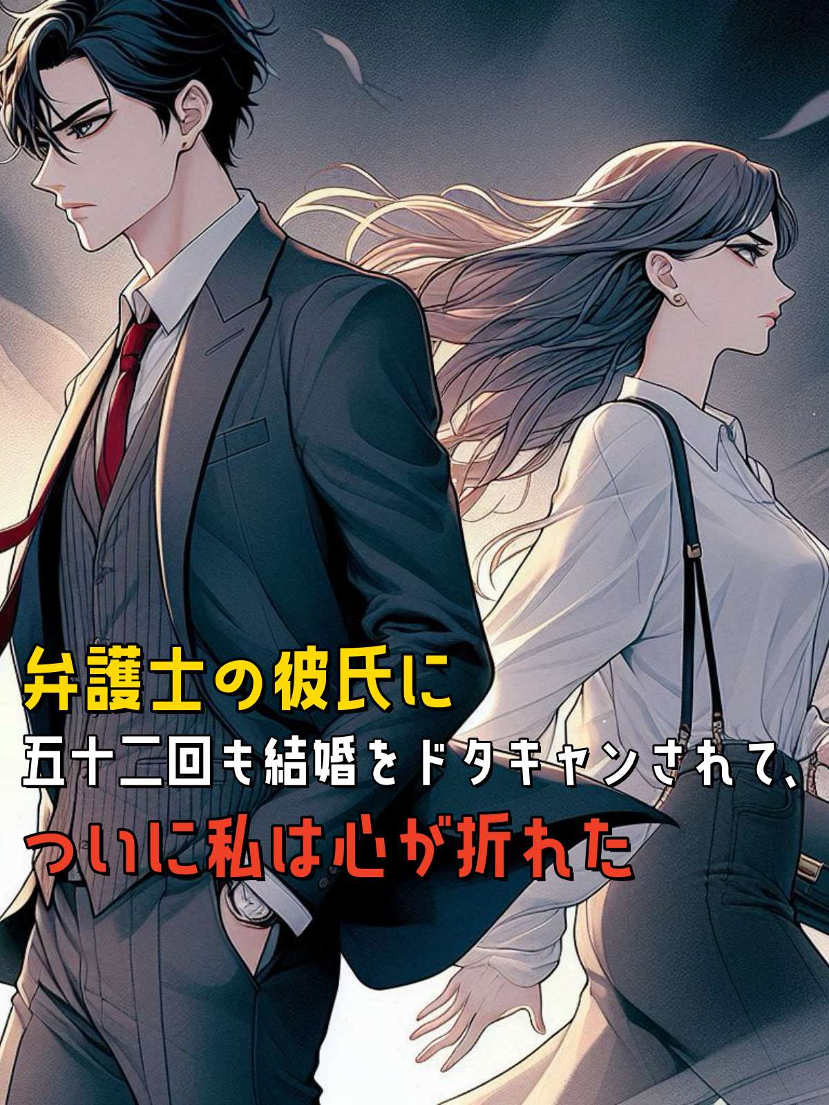 弁護士の彼氏に五十二回も結婚をドタキャンされて、ついに私は心が折れた