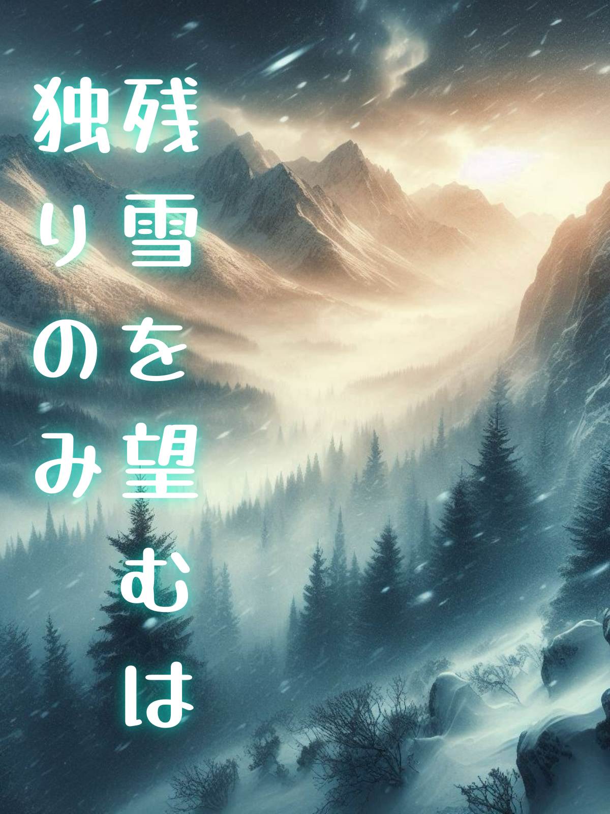 残雪を望むは独りのみ