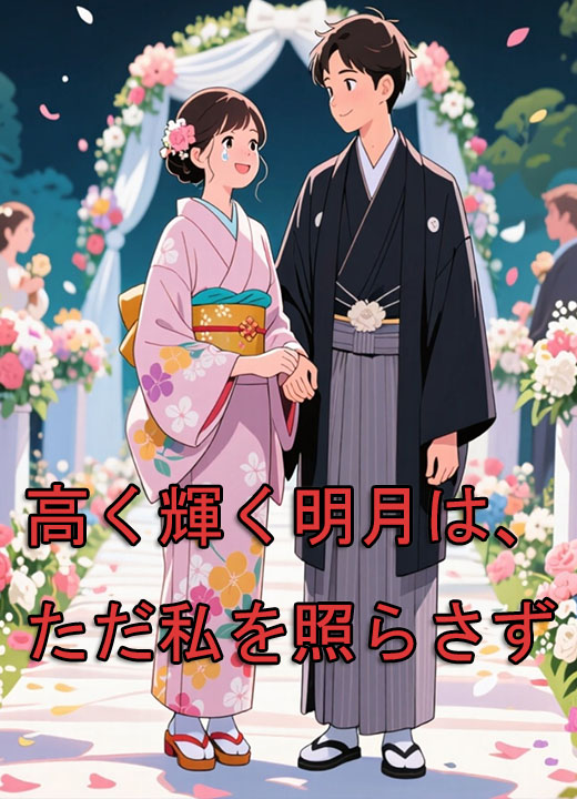 高く輝く明月は、ただ私を照らさず