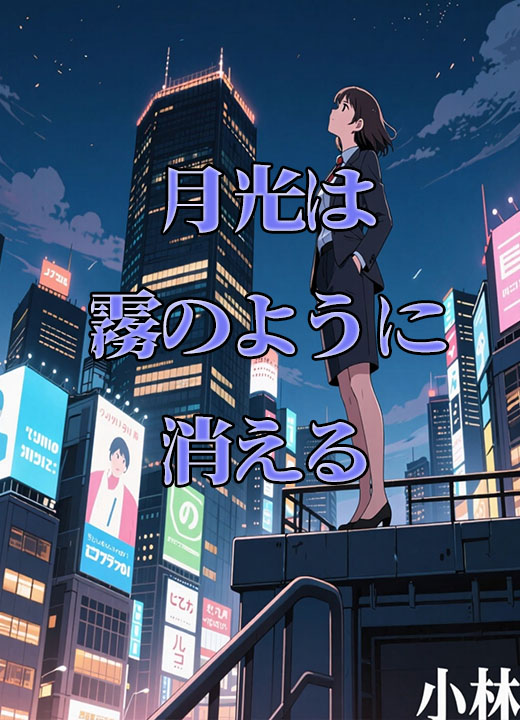 月光は霧のように消える
