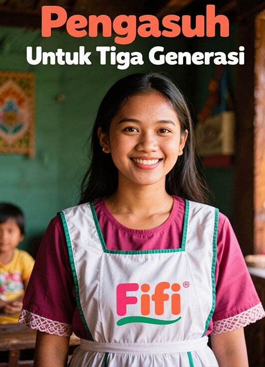 Pengasuh Untuk Tiga Generasi