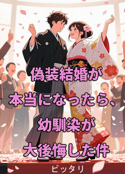 偽装結婚が本当になったら、幼馴染が大後悔した件