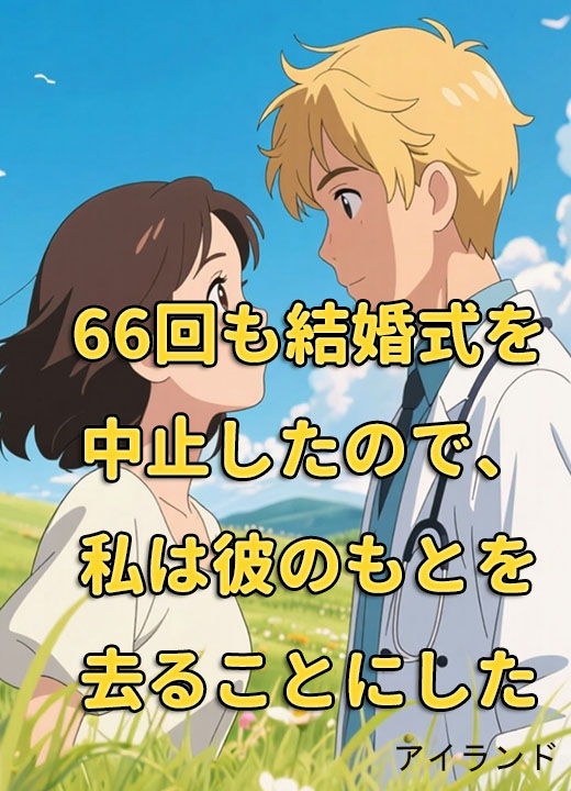 66回も結婚式を中止したので、私は彼のもとを去ることにした