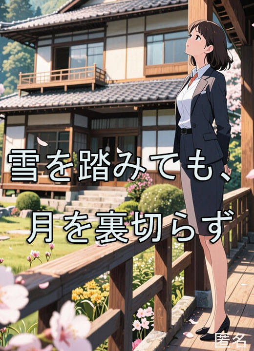雪を踏みても、月を裏切らず