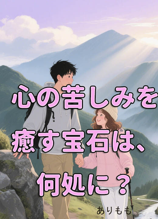 心の苦しみを癒す宝石は、何処に？