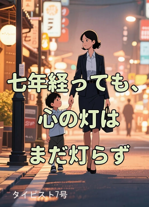 七年経っても、心の灯はまだ灯らず