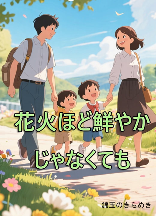 花火ほど鮮やかじゃなくても