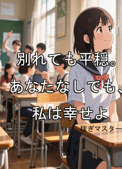 別れても平穏。あなたなしでも、私は幸せよ
